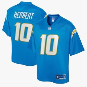 Men's Los Angeles Chargers Justin Herbert Nike Powder Blue Player Game Jersey